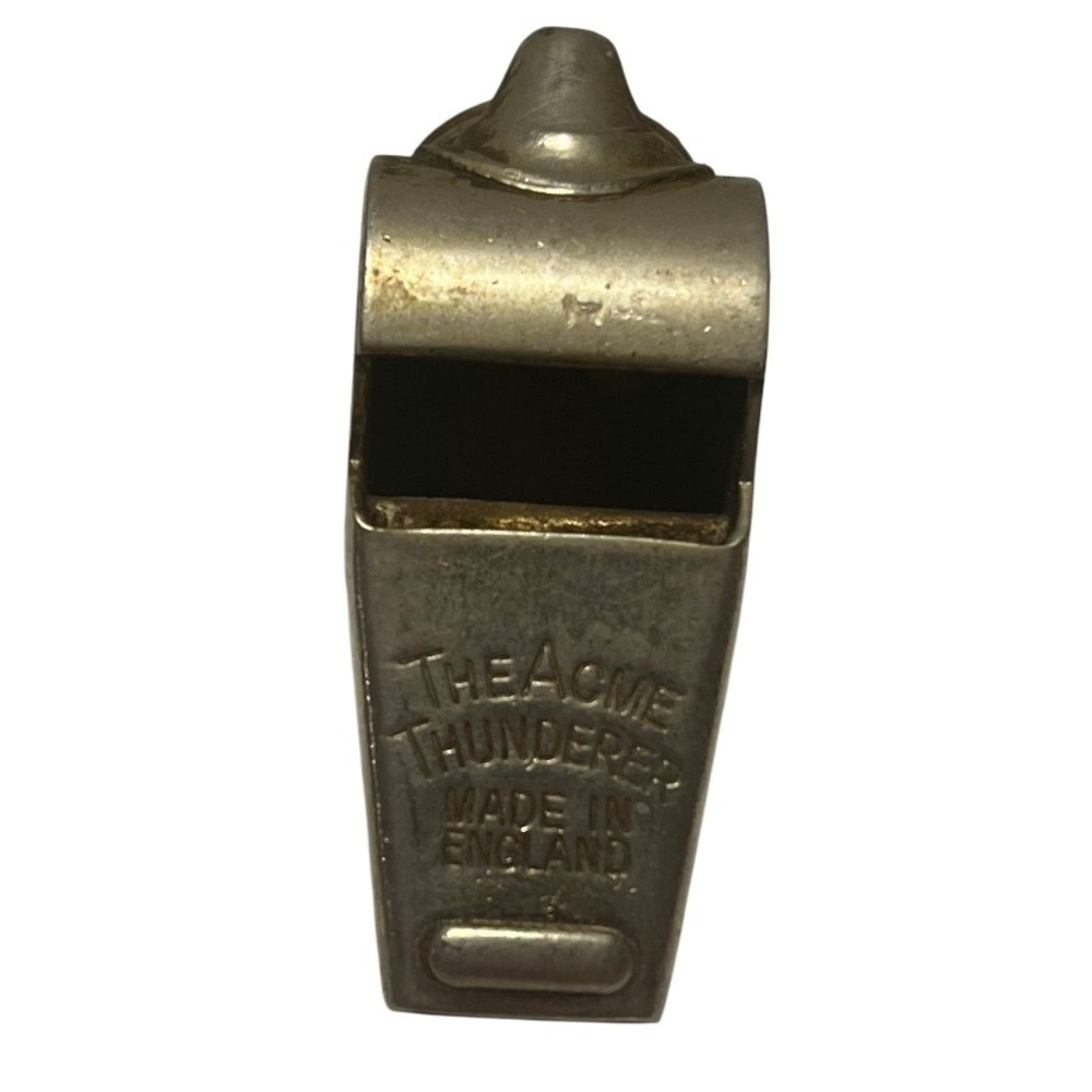 Vintage The Acme Thunderer Military Whistle Made in England
